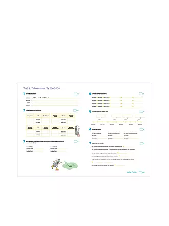 TESSLOFF VERLAG | Cuaderno de pruebas - Preparado para matemáticas de 4º grado | 